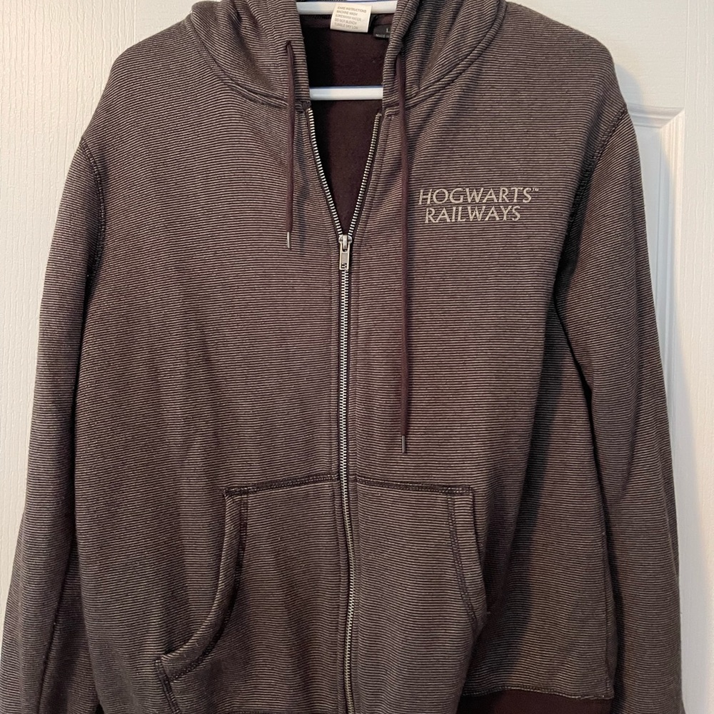 Hogwarts zip up hoodie